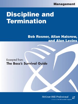 cover image of Discipline and Termination